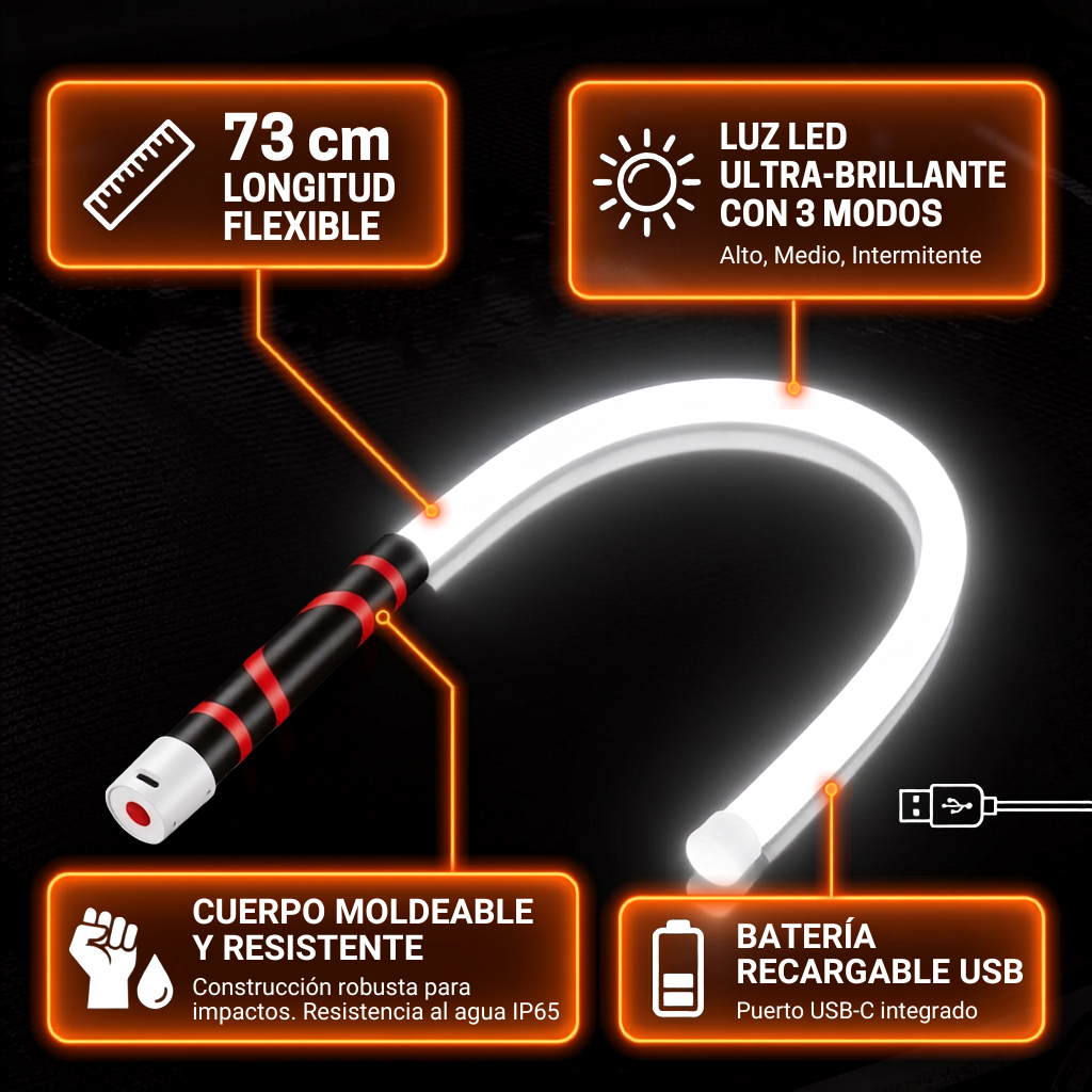 Linterna LED Flexible