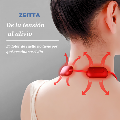 Masajeador de cuello portátil
